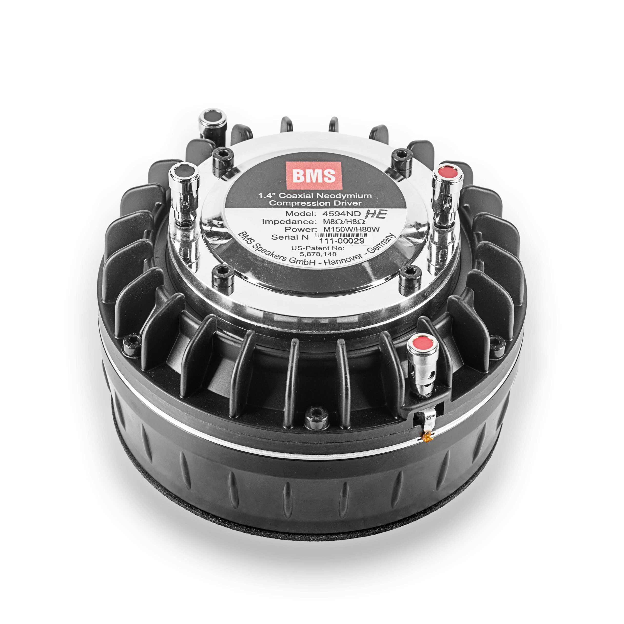 1.4" Coaxial Neodymium Compression Driver